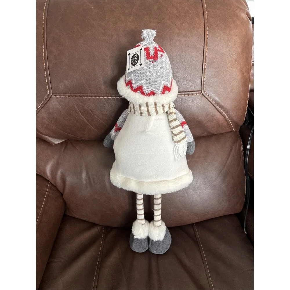 Snowman Christmas Holiday New  22.5 Inch Light Up Self Standing Snowman Adorable